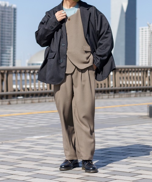 kutir（クティール）の「チェックパンツセットアップ（その他パンツ・メンズ・ライトグレー/ベージュ/ダークブラウン・SMALL/MEDIUM/LARGE）」の19枚目の写真