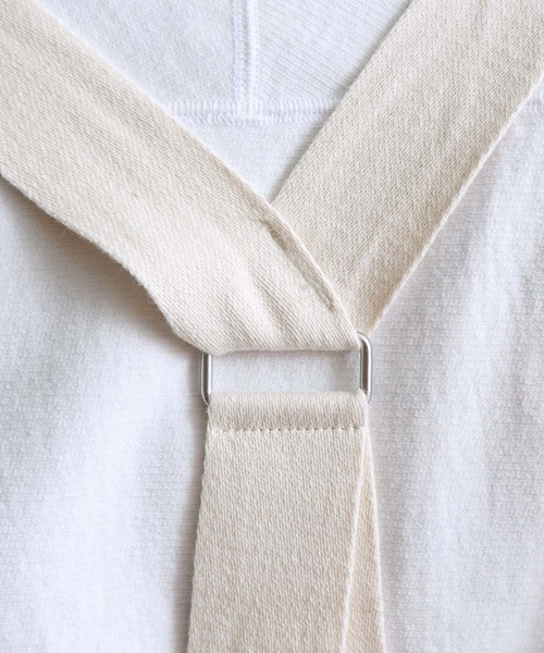 nitca（ニトカ）の「白顔料ワッシャーサスペンダースカート（スカート・レディース・ホワイト・FREE）」の18枚目の写真