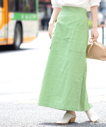 Ray BEAMS / ビッグ ポケット タイトスカート