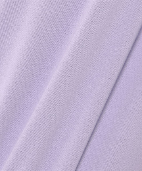Petit Honfleur(プチオンフルール)の「配色ロゴプリントTシャツ(Tシャツ/カットソー・レディース・ブラック/ホワイト/モカ/ラベンダー・L/M)」の9枚目の写真