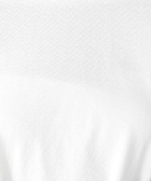 studio CLIP（スタディオクリップ）の「【キナリノ掲載商品】USAコットンパフスリーブプルオーバー（Tシャツ/カットソー・レディース・ベージュ/レッド/オフホワイト/グリーン/スモーク・MEDIUM/LARGE）」の11枚目の写真