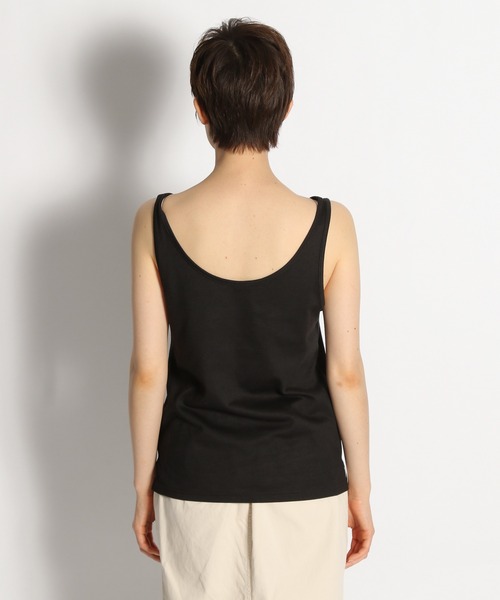 niko and...（ニコアンド）の「タンクトップ付きテレコシースループルオーバー（Tシャツ/カットソー・レディース・ベージュ/ブラック/オフホワイト・FREE）」の18枚目の写真