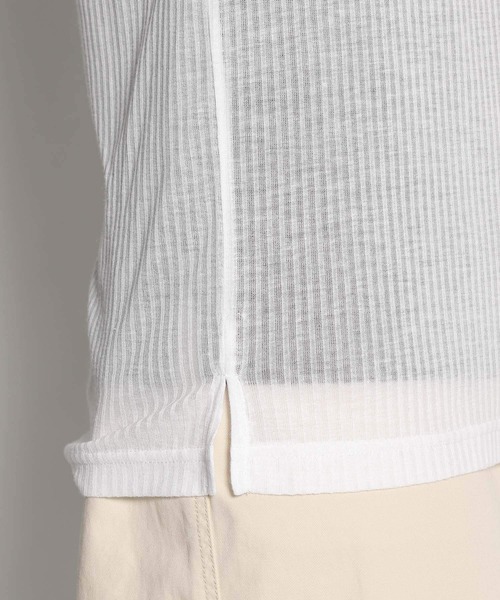 niko and...（ニコアンド）の「タンクトップ付きテレコシースループルオーバー（Tシャツ/カットソー・レディース・ベージュ/ブラック/オフホワイト・FREE）」の11枚目の写真