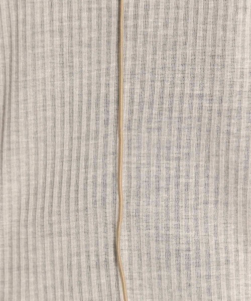 niko and...（ニコアンド）の「タンクトップ付きテレコシースループルオーバー（Tシャツ/カットソー・レディース・ベージュ/ブラック/オフホワイト・FREE）」の5枚目の写真