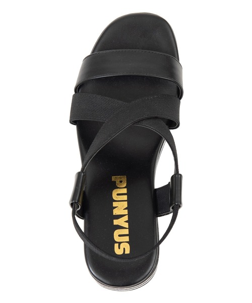 PUNYUS（プニュズ）の「厚底サンダル（サンダル・レディース・ブラック・1/2/4/3）」の3枚目の写真