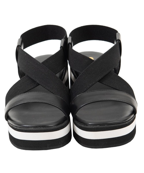 PUNYUS（プニュズ）の「厚底サンダル（サンダル・レディース・ブラック・1/2/4/3）」の9枚目の写真