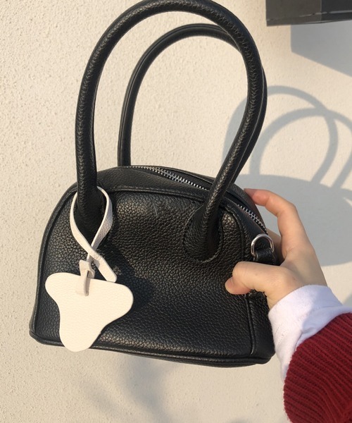 HALEY PESCA(ヘーリーペスカ)の「HALEY PESCA/2WAY カラーミニハンド&ショルダーバッグ(ハンドバッグ・レディース・ブラック/イエロー/ブルー・FREE)」の6枚目の写真