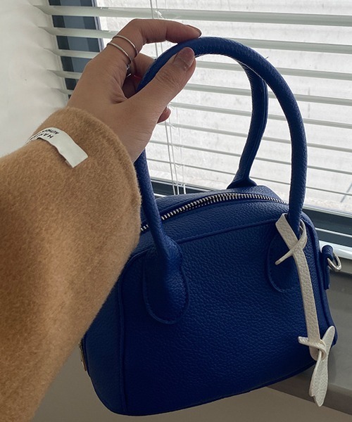 HALEY PESCA(ヘーリーペスカ)の「HALEY PESCA/2WAY カラーミニハンド&ショルダーバッグ(ハンドバッグ・レディース・ブラック/イエロー/ブルー・FREE)」の15枚目の写真