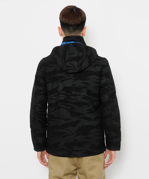 XLARGE(エクストララージ)の「MOUNTAIN PARKA(ブルゾン・メンズ・チャコールグレー/ネイビー/ブラック・X-LARGE/MEDIUM/SMALL/LARGE)」の5枚目の写真