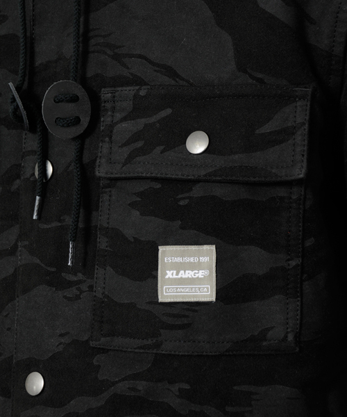 XLARGE(エクストララージ)の「MOUNTAIN PARKA(ブルゾン・メンズ・チャコールグレー/ネイビー/ブラック・X-LARGE/MEDIUM/SMALL/LARGE)」の13枚目の写真