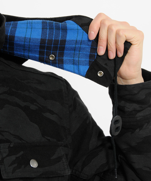 XLARGE(エクストララージ)の「MOUNTAIN PARKA(ブルゾン・メンズ・チャコールグレー/ネイビー/ブラック・X-LARGE/MEDIUM/SMALL/LARGE)」の15枚目の写真