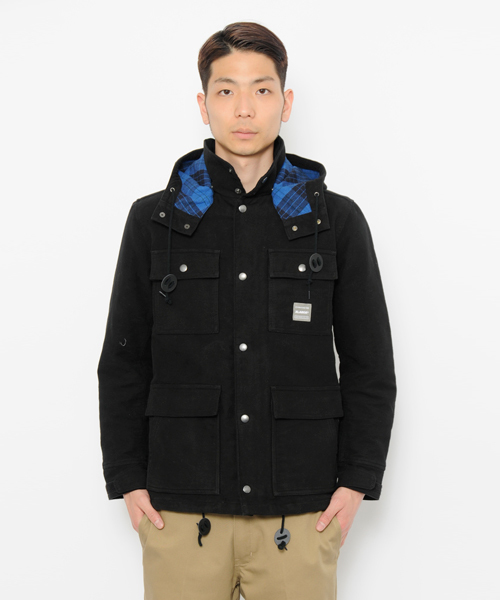 XLARGE(エクストララージ)の「MOUNTAIN PARKA(ブルゾン・メンズ・チャコールグレー/ネイビー/ブラック・X-LARGE/MEDIUM/SMALL/LARGE)」の9枚目の写真