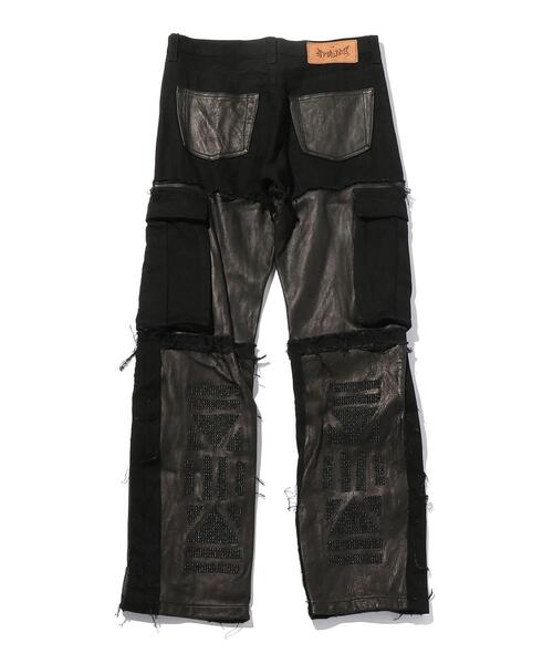 AVALONE（アヴァロン）の「＜AVALONE＞ LTR DNM PT/デニムパンツ（デニムパンツ・メンズ・ブラック・1/2）」の7枚目の写真