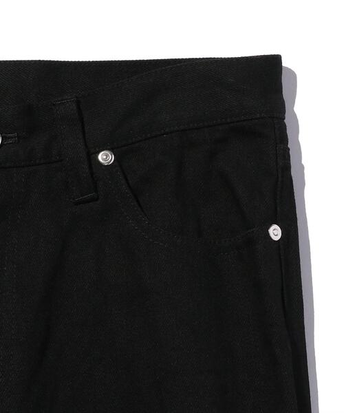 AVALONE（アヴァロン）の「＜AVALONE＞ LTR DNM PT/デニムパンツ（デニムパンツ・メンズ・ブラック・1/2）」の5枚目の写真