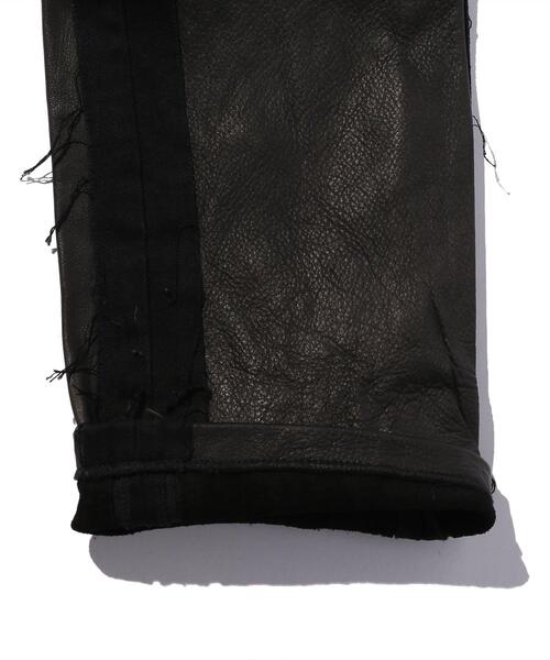 AVALONE（アヴァロン）の「＜AVALONE＞ LTR DNM PT/デニムパンツ（デニムパンツ・メンズ・ブラック・1/2）」の13枚目の写真