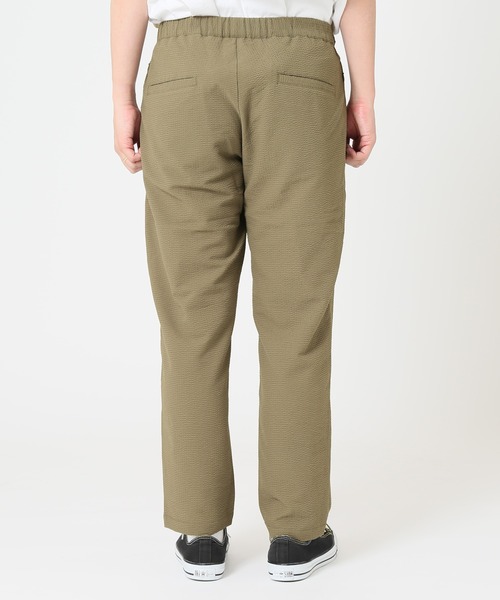 JOURNAL STANDARD relume（ジャーナルスタンダード　レリューム）の「ドライシアサッカー アクティブパンツ（スラックス・メンズ・ネイビー/カーキ/ベージュ・LARGE/MEDIUM）」の7枚目の写真