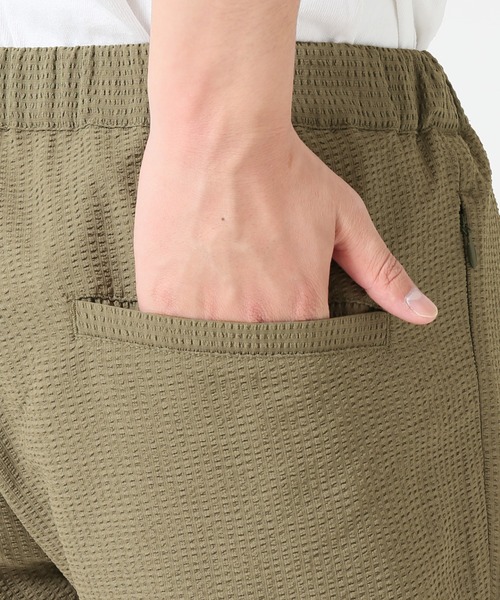 JOURNAL STANDARD relume（ジャーナルスタンダード　レリューム）の「ドライシアサッカー アクティブパンツ（スラックス・メンズ・ネイビー/カーキ/ベージュ・LARGE/MEDIUM）」の9枚目の写真