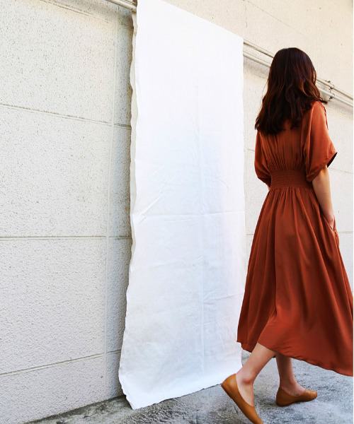 即完 Aiméine エメイン 新品タグ付 カシュクールワンピース M ブラウン カシュクールワンピース｜PETAL ONLINE（ペタルオンライン）