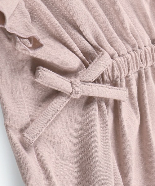 BRANSHES（ブランシェス）の「【UVカット】ウエストギャザー半袖ワンピース（ワンピース・キッズ・ピンク/ブラウン・80ｃｍ/90cm/100cm/110cm/120cm/130cm/140cm/150cm）」の15枚目の写真