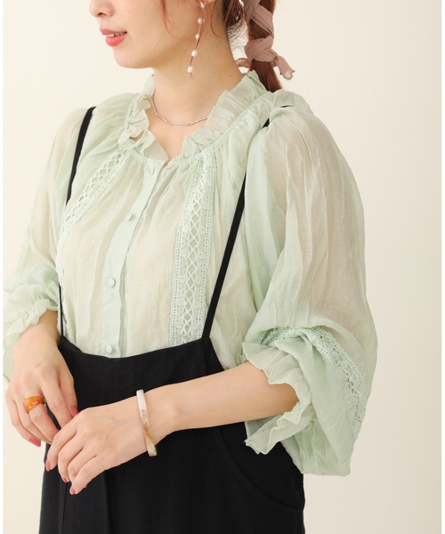 sakishimatokyo（サキシマトーキョー）の「【ZOZO限定】サキシマamp「ワッシャーサロペット」（サロペット/オーバーオール・レディース・ブラック/グリーン/グレイッシュベージュ・FREE）」の19枚目の写真