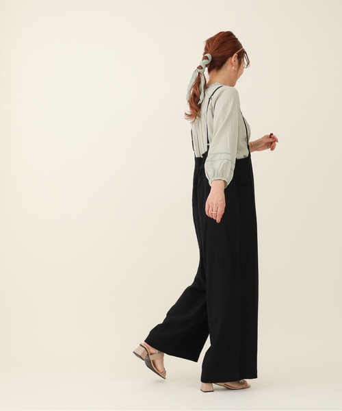 sakishimatokyo（サキシマトーキョー）の「【ZOZO限定】サキシマamp「ワッシャーサロペット」（サロペット/オーバーオール・レディース・ブラック/グリーン/グレイッシュベージュ・FREE）」の21枚目の写真