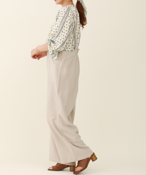 sakishimatokyo（サキシマトーキョー）の「【ZOZO限定】サキシマamp「ワッシャーサロペット」（サロペット/オーバーオール・レディース・ブラック/グリーン/グレイッシュベージュ・FREE）」の9枚目の写真