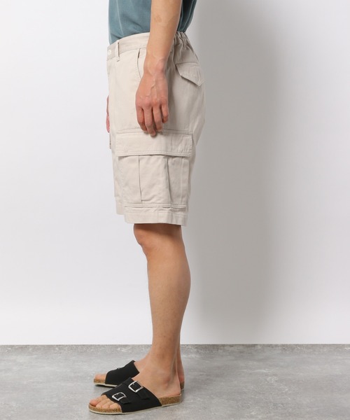 LAKOLE（ラコレ）の「イージーカーゴショーツ / 949597（デニムパンツ・メンズ・ライトブルー/ネイビー/アイボリー・MEDIUM/LARGE）」の7枚目の写真