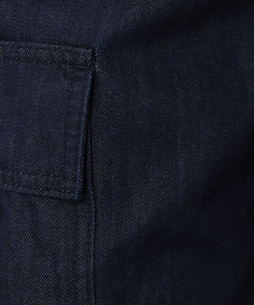 LAKOLE（ラコレ）の「イージーカーゴショーツ / 949597（デニムパンツ・メンズ・ライトブルー/ネイビー/アイボリー・MEDIUM/LARGE）」の8枚目の写真