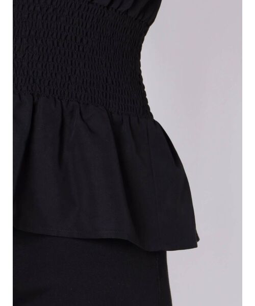 EMODA(エモダ)の「ウエストマークオフショルダートップ(シャツ/ブラウス・レディース・ホワイト/ブラック/イエロー/その他・FREE)」の21枚目の写真