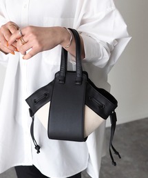 Riberry | レザー＆キャンバスバック(ハンドバッグ)