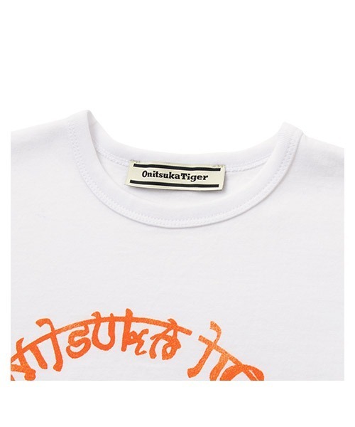 Onitsuka Tiger（オニツカタイガー）の「KIDS GRAPHIC TEE（Tシャツ/カットソー・キッズ・ピンク/ホワイト・120/130/140/110）」の8枚目の写真