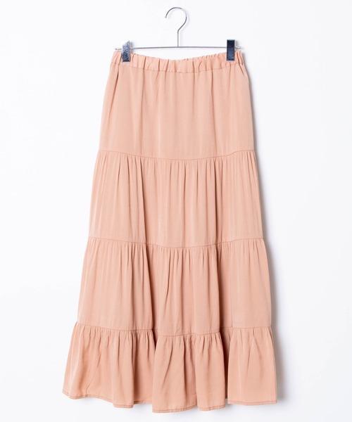 WEGO（ウィゴー）の「WEGO/ギャザーティアードスカート（スカート・レディース・ブラック/ライトブラウン・FREE）」の13枚目の写真