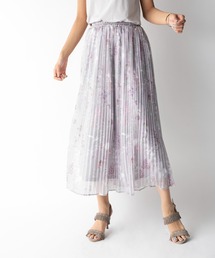 MILLION CARATS | 【STYLE４】シアーボタニカルロングフレアスカート(スカート)