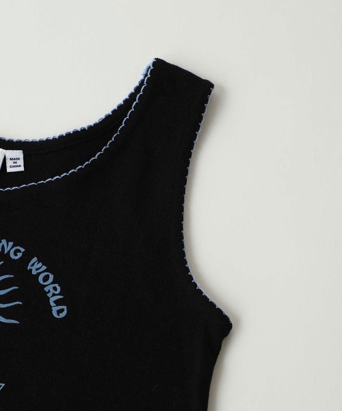 X-girl（エックスガール）の「CHINESE DRAGON TANK TOP（タンクトップ