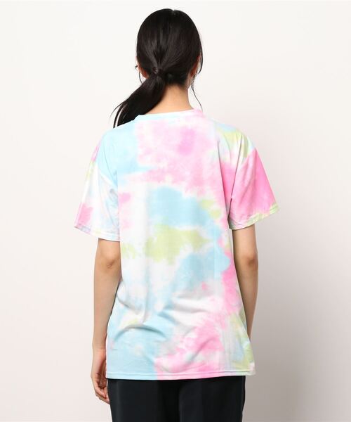 lakkanoir（ラッカノア）の「タイダイパステルカラーTシャツ（Tシャツ/カットソー・レディース・パープル/ピンク/グリーン・XL/L/M/S）」の12枚目の写真