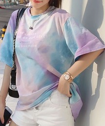 タイダイパステルカラーTシャツ