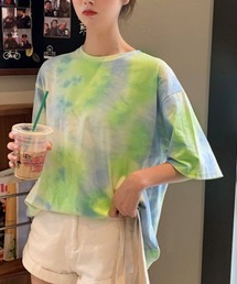 タイダイパステルカラーTシャツ