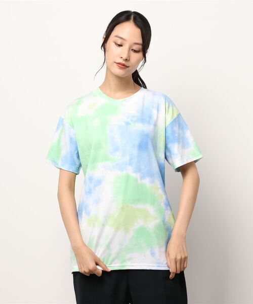 lakkanoir（ラッカノア）の「タイダイパステルカラーTシャツ（Tシャツ/カットソー・レディース・パープル/ピンク/グリーン・XL/L/M/S）」の16枚目の写真