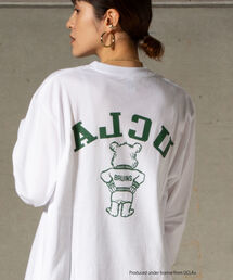 【WEB限定】YALE / UCLA 別注 カレッジロゴ プリント ビッグシルエット Tシャツ