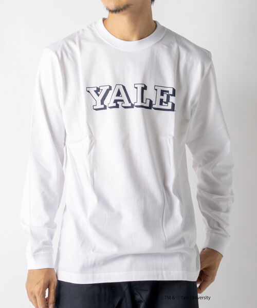 NOLLEY'S goodman（ノーリーズグッドマン）の「【WEB限定】YALE / UCLA 別注 カレッジロゴ プリント ビッグシルエット Tシャツ（Tシャツ/カットソー・メンズ・グレー系その他/ホワイト系その他2/グレー系その他3/ホワイト系その他/グレー系その他2/ホワイト系その他3・LARGE/MEDIUM）」の8枚目の写真