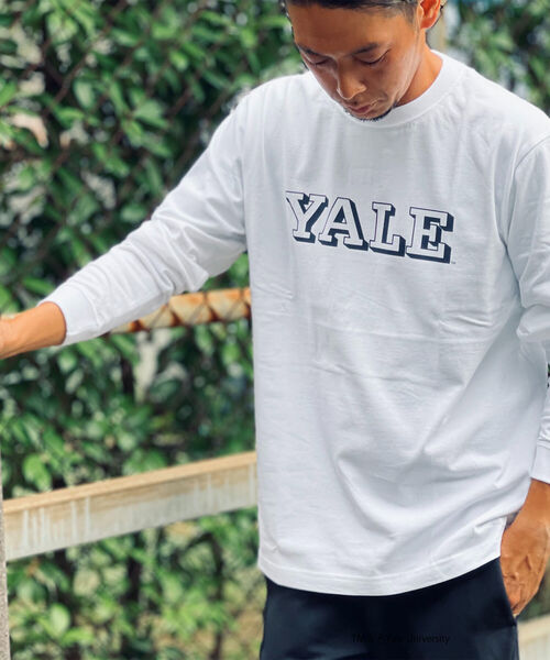 NOLLEY'S goodman（ノーリーズグッドマン）の「【WEB限定】YALE / UCLA 別注 カレッジロゴ プリント ビッグシルエット Tシャツ（Tシャツ/カットソー・メンズ・グレー系その他/ホワイト系その他2/グレー系その他3/ホワイト系その他/グレー系その他2/ホワイト系その他3・LARGE/MEDIUM）」の11枚目の写真
