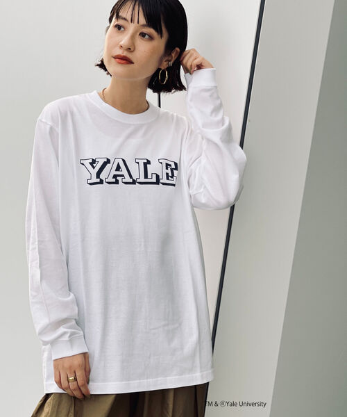 NOLLEY'S goodman（ノーリーズグッドマン）の「【WEB限定】YALE / UCLA 別注 カレッジロゴ プリント ビッグシルエット Tシャツ（Tシャツ/カットソー・メンズ・グレー系その他/ホワイト系その他2/グレー系その他3/ホワイト系その他/グレー系その他2/ホワイト系その他3・LARGE/MEDIUM）」の13枚目の写真