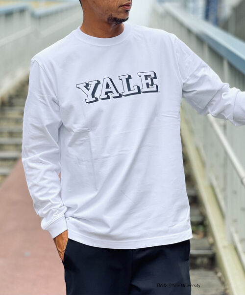 NOLLEY'S goodman（ノーリーズグッドマン）の「【WEB限定】YALE / UCLA 別注 カレッジロゴ プリント ビッグシルエット Tシャツ（Tシャツ/カットソー・メンズ・グレー系その他/ホワイト系その他2/グレー系その他3/ホワイト系その他/グレー系その他2/ホワイト系その他3・LARGE/MEDIUM）」の15枚目の写真