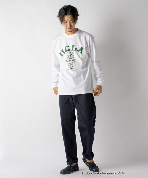 NOLLEY'S goodman（ノーリーズグッドマン）の「【WEB限定】YALE / UCLA 別注 カレッジロゴ プリント ビッグシルエット Tシャツ（Tシャツ/カットソー・メンズ・グレー系その他/ホワイト系その他2/グレー系その他3/ホワイト系その他/グレー系その他2/ホワイト系その他3・LARGE/MEDIUM）」の17枚目の写真