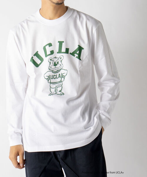 NOLLEY'S goodman（ノーリーズグッドマン）の「【WEB限定】YALE / UCLA 別注 カレッジロゴ プリント ビッグシルエット Tシャツ（Tシャツ/カットソー・メンズ・グレー系その他/ホワイト系その他2/グレー系その他3/ホワイト系その他/グレー系その他2/ホワイト系その他3・LARGE/MEDIUM）」の18枚目の写真