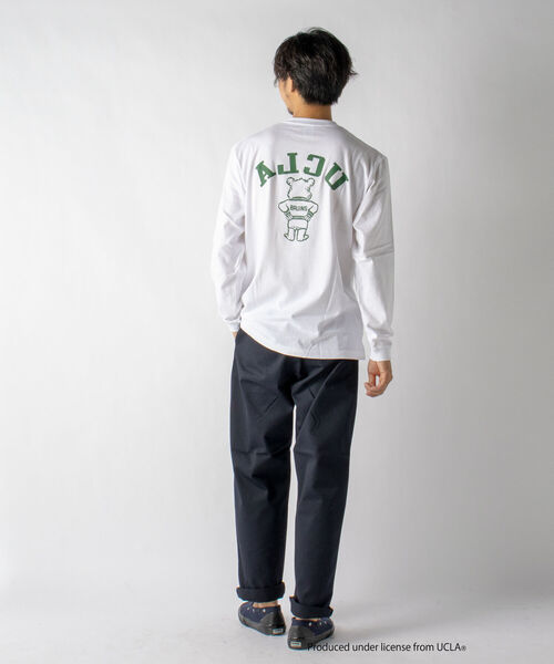NOLLEY'S goodman（ノーリーズグッドマン）の「【WEB限定】YALE / UCLA 別注 カレッジロゴ プリント ビッグシルエット Tシャツ（Tシャツ/カットソー・メンズ・グレー系その他/ホワイト系その他2/グレー系その他3/ホワイト系その他/グレー系その他2/ホワイト系その他3・LARGE/MEDIUM）」の20枚目の写真