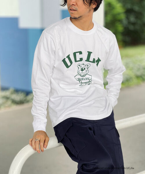 NOLLEY'S goodman（ノーリーズグッドマン）の「【WEB限定】YALE / UCLA 別注 カレッジロゴ プリント ビッグシルエット Tシャツ（Tシャツ/カットソー・メンズ・グレー系その他/ホワイト系その他2/グレー系その他3/ホワイト系その他/グレー系その他2/ホワイト系その他3・LARGE/MEDIUM）」の21枚目の写真