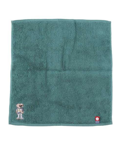 THE SHOP TK (ザ ショップ ティーケー )の「◆【抗菌防臭】今治ポリジンベア刺繍タオル(ハンカチ/ハンドタオル・メンズ・ネイビー/ライトグリーン/サンドベージュ/オレンジ・00)」の7枚目の写真