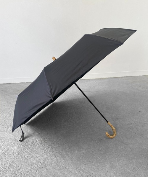 Birthday room（バースデイルーム）の「晴雨兼用UVカットバンブー折りたたみ傘（折りたたみ傘・レディース・ライトブルー/ブラック/ベージュ/ネイビー/ピンク/ライトグリーン・FREE）」の12枚目の写真