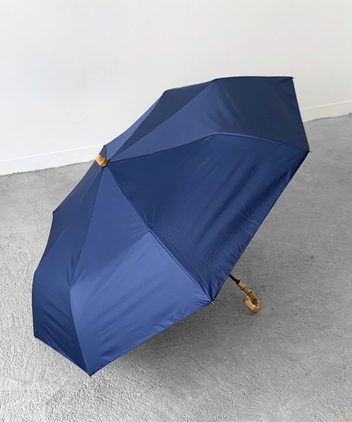 Birthday room（バースデイルーム）の「晴雨兼用UVカットバンブー折りたたみ傘（折りたたみ傘・レディース・ライトブルー/ブラック/ベージュ/ネイビー/ピンク/ライトグリーン・FREE）」の17枚目の写真